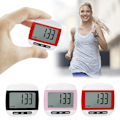 Miniatyrbillede 5 af 5: LCD Skridttæller Kilometer RØD [kk] Red