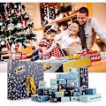 Miniatyrbild 4 av 4: Julkalender 2024 - Nedräkningsgåvor - Tomma Presentaskar för Små Gåvor, Perfekt för Julafton & Julpresenter