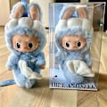 Miniatyrbild 2 av 5: Labubu Singapore Limited Merlion Sjöjungfru Labubu Vinyl Plyschdocka Kawaii Docka Figur Dekor Hänge Leksak Gåvor Replika Hög Kvalitet[YJD] with box