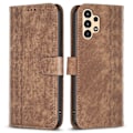 Miniatyrbillede 1 af 5: Til Samsung Galaxy A23 4G/A23 5G (Global Version)/M23 5G/M13 4G/F23 5G Telefonetui Tegnebog Mønster Sta[HK] Brown Style C Samsung Galaxy A23 4G