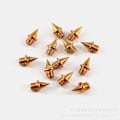 Pikkukuva 2 / 2: Yleisurheilun piikkarit 6 mm titaaniseospiikit sprinttipiikkarit (10 kpl) [HK] Gold