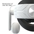 Miniatyrbild 4 av 5: Passar för Meta Quest3 Tillbehör Headset Quest2 Headset Högkvalitativa Högtalare VR-Tillbehör (YJD) White