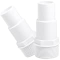 Set med 2 poolslangkopplingar - Nosheir - Diameter 32/38 mm på 1.5\" - Vattentät anslutning (YJD)