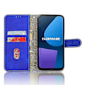Miniatyrbilde 2 av 5: Kompatibelt Fairphone 5 Deksel Lommebok Stativ Anti-fall Telefon Lærdeksel[HK] Blue