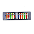 Pikkukuva 4 / 5: Kannettava muovinen värikäs helmitaulu Abacus aritmeettinen Soroban laskentatyökalu [HK] 1pc Multicolor