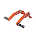 Pikkukuva 1 / 5: CNC-moottoripyörän jarrupoljin vaihdevipu KTM RC 125 200 390 2014-2016 Duke 125 200 390 Duke125 Duke390 Duke200 - Hyvä laatu [YJD] Orange