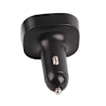 Miniatyrbilde 3 av 3: Bil Bluetooth-spiller 2 USB-porter Lader 7 Fargelys FM-sender For Håndsfritelefonering Sølv[YJD]