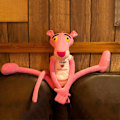 Miniatyrbild 5 av 5: 60cm Mjuk Rosa Pantern Djur Gosedjur Plysch Leksak Barnpresent kk