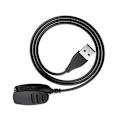 Pikkukuva 1 / 4: Universaali USB-latauskaapelin pidikeadapteri Suunto Ambit 1/2/3 -älykellolle [HK] Black