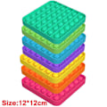 Miniatyrbild 2 av 5: 2-pack Pop It Fidget Leksaker / Sensorisk - Välj modell & färg[YJD] Yellow Gul