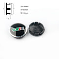 Miniatyrbild 4 av 4: 4 st/lot 56mm Vii Logo Bil Hjulcentrum Navkapslar Skydd Emblem För Skoda Octavia Fabia Superb Rapid Yeti Kodiaq Bilfälg Styling[HK] VII 60mm