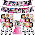 Miniatyrbilde 1 av 3: Blackpink Festpynt til Fans Bursdagsfest - 1 Blackpink Festbanner 18 Blackpink Festballonger 17 Blackpink Kaketopper [kk] Set C