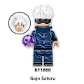 Miniatyrbillede 3 af 5: 8 stk./sæt Jujutsu Kaisen Byggeklodser Minifigurer Yuji Satoru Nobara Samleobjekter Samlede Legetøj Børn Fans Gave