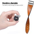 Miniatyrbillede 4 af 4: Til Fitbit Charge 2 Ægte Læder Urrem Udskiftning Armbåndsrem Udskiftning - Kaffe[HK] Brown Multicolor