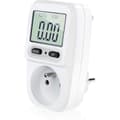 JZSH Digital LCD Effektmätare Wattmeter AC 110V 220V kWh Elektrisk Energianalysator EU-FR (YJD)