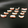 Miniatyrbillede 3 af 5: 12 stk Sjove Tandprotese Model Cosplay Rekvisitter Tandproteser Legetøj Spoof Tand Til Fest Tw  (YJD)