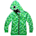 Pikkukuva 1 / 5: Minecraft Huppari Vetoketjulla Lapset Poika Tyttö Hupullinen Collegepaita Rento Pusero -NMAOV[HK] 4-6 Years