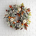 Miniatyrbilde 5 av 5: Høstkrans, Dørhøstdekorasjon, Gresskar Høstbladkrans, Thanksgiving Kunstig Blad, Innendørs Utendørs Kunstig Plante For Peis & Chris kk