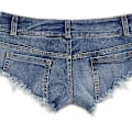 Miniatyrbild 2 av 5: Jeansshorts Lågmidjade Högkvalitativa Sexiga Låg Midja Casual Hotpants [HK] M Blue