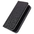 Pikkukuva 4 / 5: Honor Magic7 Lite 5G/ X9c 5G Kotelo Ristikkäinen Nahkainen Puhelinkuori Piilotettu Magneettikiinnitys[HK] Black