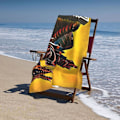 Miniatyrbilde 5 av 5: Judas Priest - Strandhåndkle med metallbånd, kompakt badehåndkle, hurtigttørkende, egnet for backpackere, strand, FSF121  (YJD) 31.5x63in 80x160cm