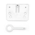 Miniatyrbild 3 av 5: 2-Din Center Control DVD-spelare Ram Navigationsram Fascia Trim Kit Universell Tillbehör[YJD]