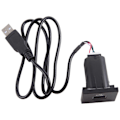 Miniatyrbillede 3 af 5: Bil USB Input Adapter Audio Radio U-Disk Flash Socket Interface Kabel til Focus 2 Mk2 2009-2011[YJD] Black