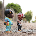 Miniatyrbillede 3 af 4: Legend Hip Hop Rapper Minde-Harpiks Ornamenter Memorial Harpiks Statue Håndværk Dekoration