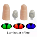 Miniatyrbilde 2 av 5: 1/3/5 Par Tomler LED Lysende Leker Barn Magiske Triks Rekvisitter Morsomme Blinkende Fingre Fantastisk Glødende Leker Barn Lysende Gave[YJD] 10 3Pairs