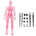 Pikkukuva 4 / 5: T13 Actionhahmo, Titan 13 Actionhahmo, Robot Actionhahmo black gray