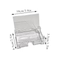Miniatyrbillede 2 af 5: Flap Case Kort Opbevaringsboks Idol Kpop Albumer Case [kk]