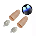 Miniatyrbilde 1 av 5: 1/3/5 Par Tomler LED Lysende Leker Barn Magiske Triks Rekvisitter Morsomme Blinkende Fingre Fantastisk Glødende Leker Barn Lysende Gave[YJD] 03 1Pairs
