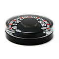 Miniatyrbilde 3 av 5: Mini Rund Diameter 27mm Plast Pointer Grader Celsius Termometre for Hjem Utendørs Bil Husholdnings Temperaturmåler [YJD]