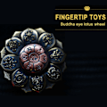 Miniatyrbillede 4 af 5: Populær Mini Metal Titanium Legering Fingerspids Buddhisme Modellering Tofarvet Dekompression Legetøj Trendy Artefakt[YJD] C