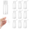 10 tomme rejseflasker, 15 ml plastik rejsebeholdere til shampoo og balsam (YJD)
