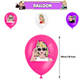 Miniatyrbilde 4 av 5: Taylor Swift-tema Fans Bursdagsett Festdekorasjon Inkluderer Banner, Ballonger, Kaketopper