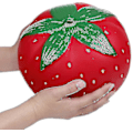 Miniatyrbilde 1 av 5: Jordbær Super Stor Antistress Squishies Klem Klem Leke Sakte Stigende Squishies Jumbo Leke Sakte Stigende Leke kk