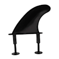 Miniatyrbilde 2 av 5: 3 stk. Myk Topp Surfebrett Finnesett kompatibelt Mykt Brett Paddle Board Surfebrett Tilbehør-F[YJD] black