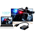 Pikkukuva 2 / 2: 2 kpl VGA–HDMI-sovitin [YJD] 2 Pcs