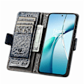 Miniatyrbillede 2 af 5: Til Xiaomi Redmi Note 14 5G Etui Standpung Splejsning PU Læder Cover[HK] Blue