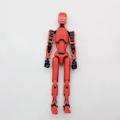 Miniatyrbillede 3 af 5: T13 Actionfigur, Titan 13 Actionfigur, Robot Actionfigur black gray