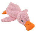 Miniatyrbillede 1 af 5: Mellow Dog Rolig And Calming Duck Sød Fyldfri And Med Blød Kvæk Dog Fyldte Dyr Tyggelegetøj Til Store & Små Hunde