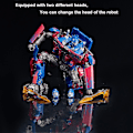 Miniatyrbilde 2 av 4: Deformert Bilrobot Leke Bærbar Deformasjon Bilmodell Barn S Leke Legering Deformasjon Leke Gave Til Barn (Optimus Prime 6022a) kk