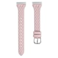 Pikkukuva 1 / 5: Fitbit Versa 3/Sense -kelloon sopiva pintanahkainen ruutukuvioitu ranneke [HK] Style A Multicolor