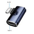 Miniatyrbild 1 av 5: Fonken Snabbladdning PD27W Lightning Kabeladapter För iPhone iPad Typ C till Lightning Konverter Adapter Data Synk Anslutning[HK] as the picture Style 03