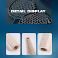 Miniatyrbilde 5 av 5: 2 stk. Badminton Racket Håndtak Tre Badminton Håndtak Reparasjon av Badminton Racket, G6[YJD] Wood Color