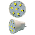 Miniatyrbild 5 av 5: 4x MR8 LED-lampor 2W 12V GU4.0 Bi-pin LED-lampor Varmvitt 2700K-3000K för Utomhus Lågspännings Landskapsbelysning Trädbelysning [YJD]
