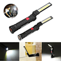 Miniatyrbillede 2 af 5: COB+LED Genopladelig Magnetisk Lommelygte Fleksibel Inspektionslampe Trådløs Arbejdslampe[YJD] L