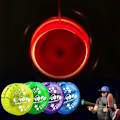 Miniatyrbild 2 av 5: Luminous Yoyo-boll med LED-ljus Färgglad Karusell Yo-Yo Leksaker för Barn (YJD) One-Size Blue