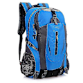 Miniatyrbild 4 av 5: 40L Stor Vattentät Ryggsäck Camping Vandring Promenader Utomhus Resa Ryggsäck Black